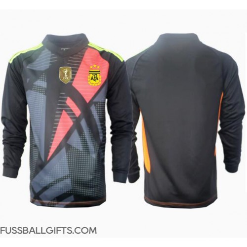 Argentinien Torwart Fußballbekleidung Heimtrikot Copa America 2024 Langarm
